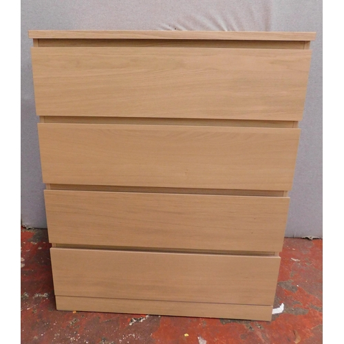 545A - Four drawer set of drawers