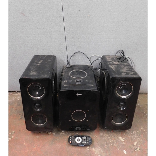 602 - LG stereo system W/O