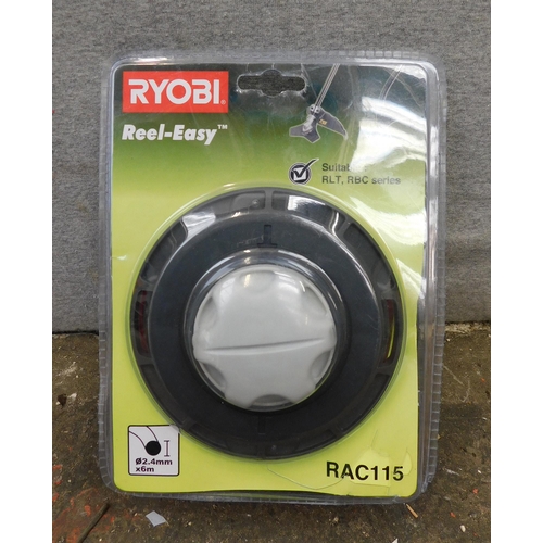 606 - New Ryobi 'reel easy' strimmer head suitable for RLT and RBC series