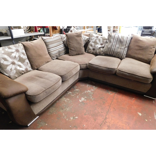 832 - Large corner sofa