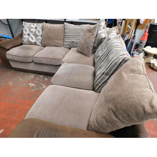 832 - Large corner sofa