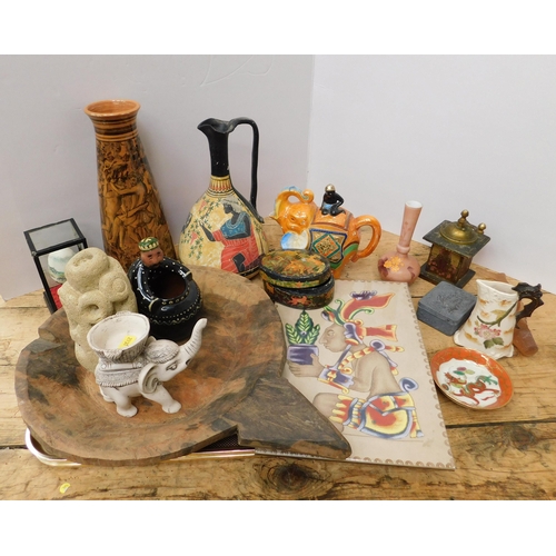 91 - Mixed items including - ceramics