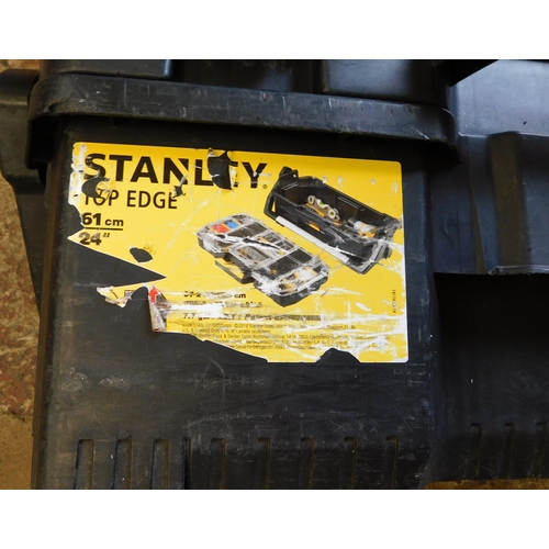 508 - Tool boxes incl. Stanley with some tools