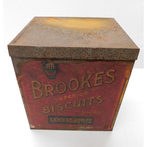 51 - 1930s/Brookes biscuit tin - approximately 10