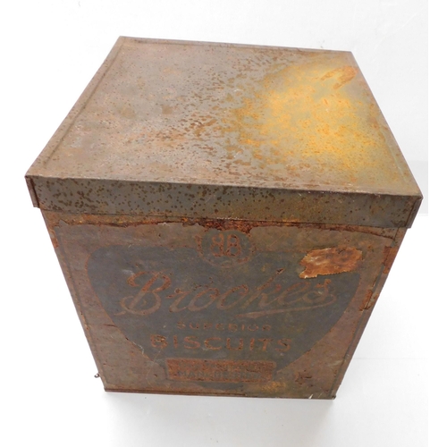 51 - 1930s/Brookes biscuit tin - approximately 10