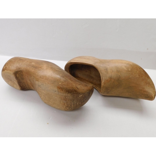 53 - Pair of wooden clogs