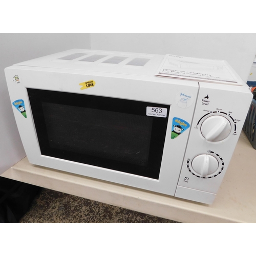 563 - George home 700 in microwave in working order