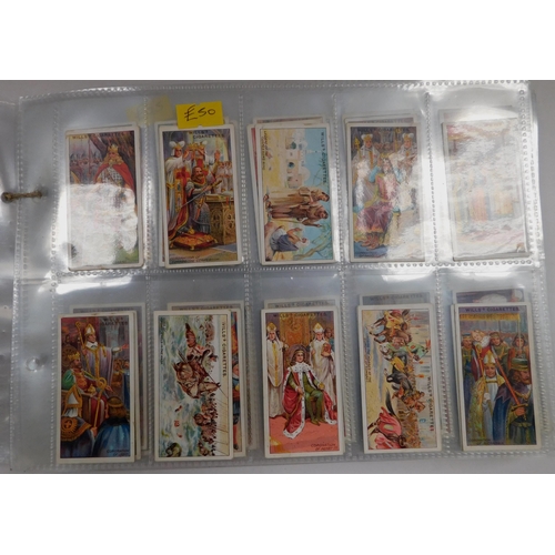 189 - Eight - sets of cigarette cards