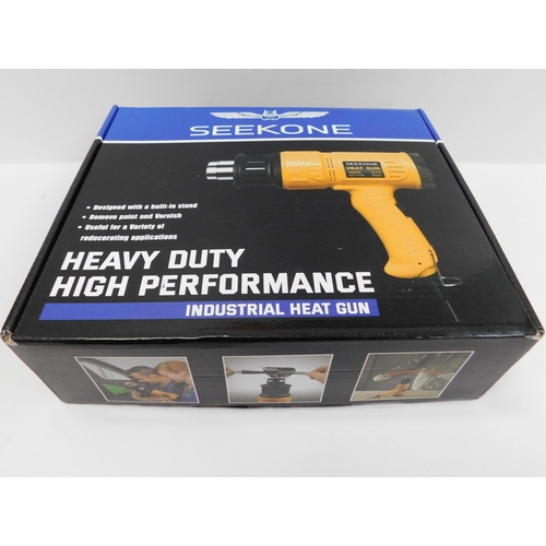 517 - New in box Seekone heavy duty high performance industrial heat gun