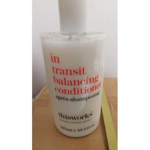 738 - 22 New 'This Works' in transit balancing conditioners - 315ml