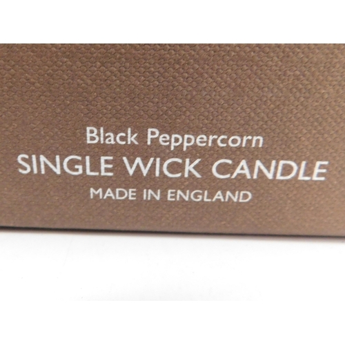 759 - New and boxed three wick and single wick Molton Brown candles - Black Peppercorn