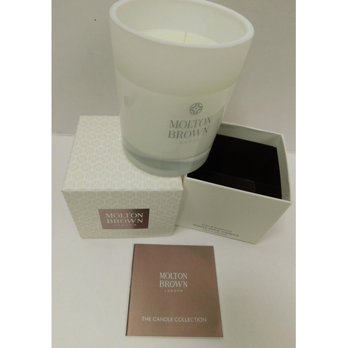 774A - New single wick Molton Brown candle - Coco and Sandalwood