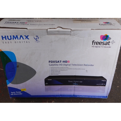 784 - Humax satellite HD digital television recorder