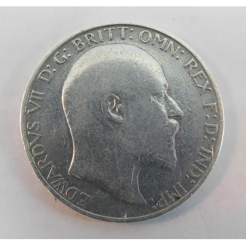 98 - Edward VII era - One Florin Two Shillings coin