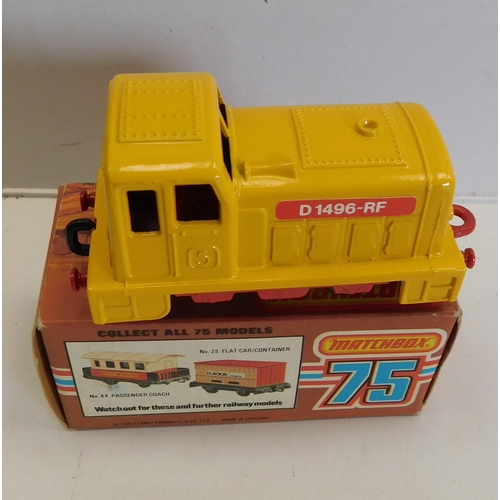 120 - Matchbox 75/die cast - 24 Diesel Shunter/boxed