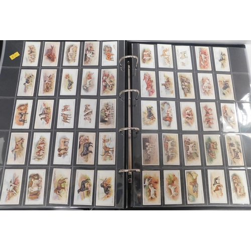 163A - Seven - sets of cigarette cards