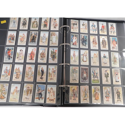 163A - Seven - sets of cigarette cards