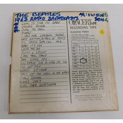 17 - The Beatles/1963 - radio recordings/reel tape