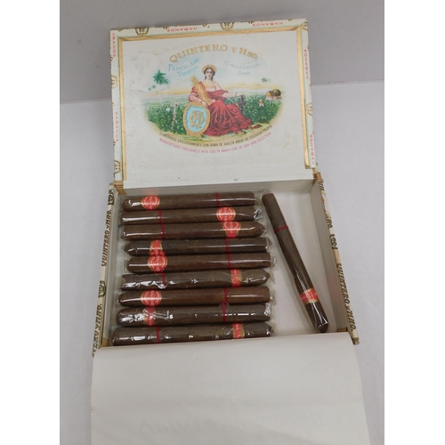 182A - Quintero Y Tho - Cuban cigars/box open