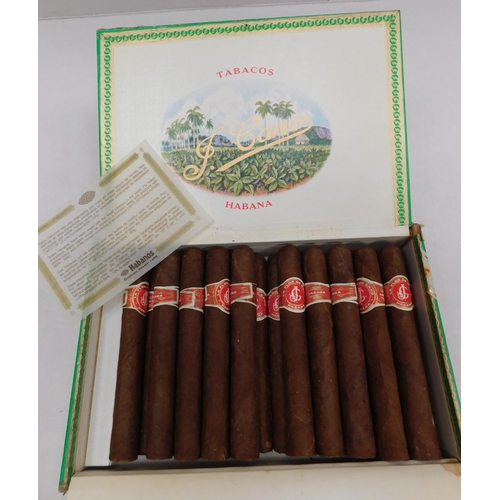 193A - La Flor/De Cano - Habana cigars/box open