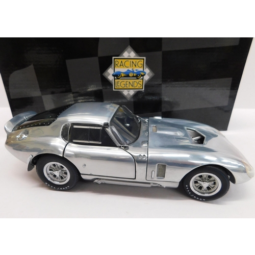 23 - Exoto Racing Legends - Cobra Datona Coupe/die cast model - packaged as new...