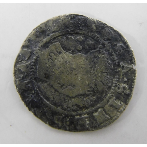 248 - Elizabeth I era - Half Crown coin