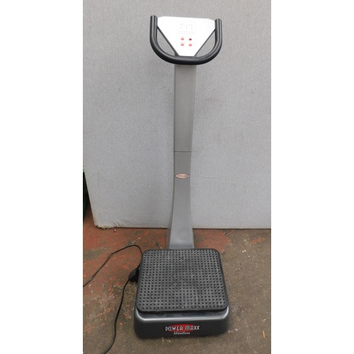 798 - Power Maxx vibration machine W/O with instruction manual