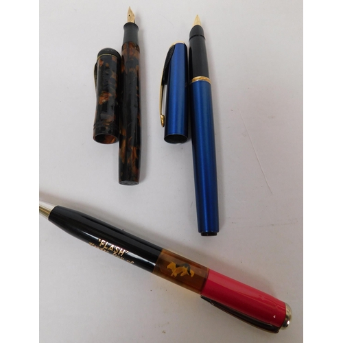 126 - Pens & pencil including - 14ct gold nib