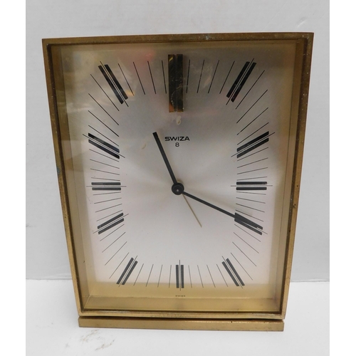 142 - Swiza 8 - mantle clock