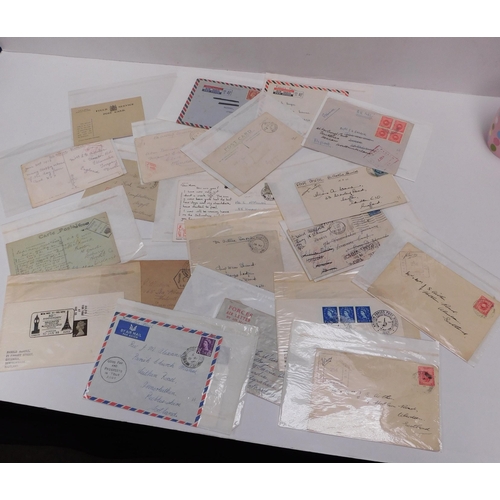 18 - Postal history & ephemera including - Army/Post Office & censor postcards...