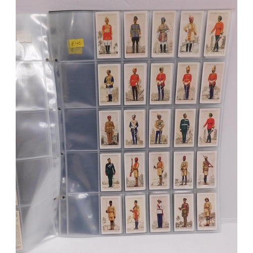 181 - Seven - sets of cigarette cards