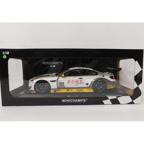 185 - Minichamps - BMW/M6 GT3 - 1/18 scale die cast model - Ltd. Edition of 400 pcs