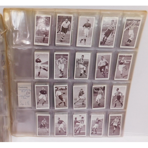 189 - Six - sets of cigarette cards/including Clan Tartans