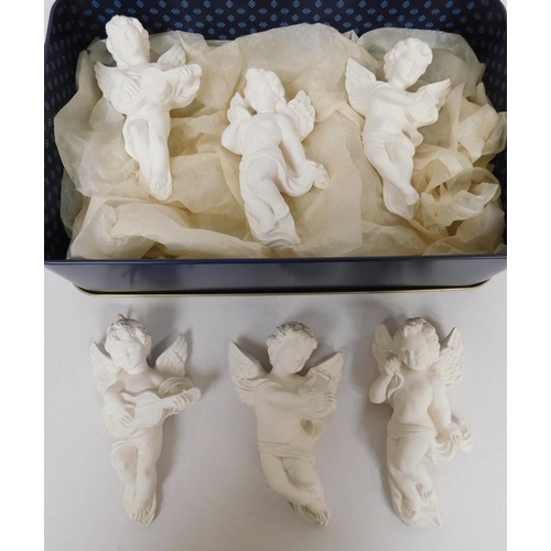 206 - Six - plaster/cherubs