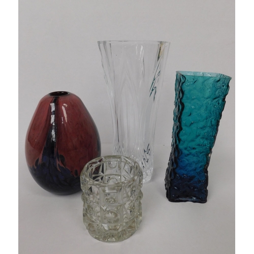 235 - Vases & cut glass