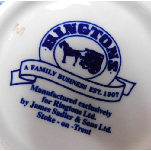 241 - Ringtons - blue & white