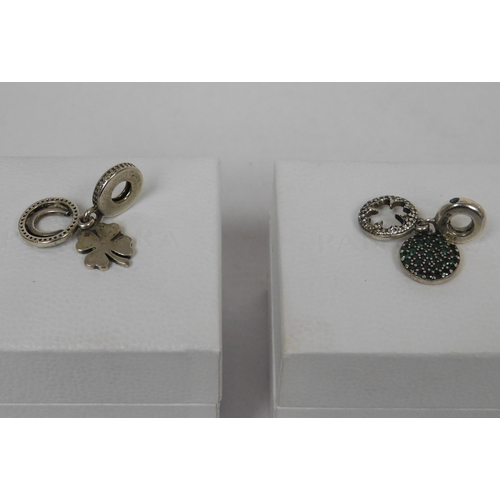 250 - Two - Pandora/silver charms