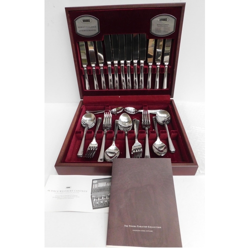 257 - Viners - Harley Elegance/44 piece cutlery set