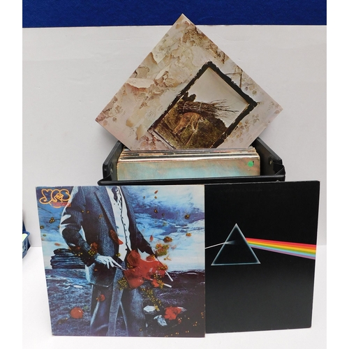 30 - Prog & Rock LPs including - Led Zeppelin & Pink Floyd