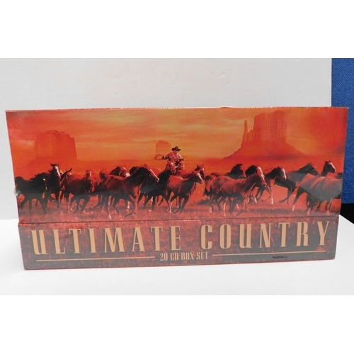 30A - The Ultimate Country - twenty CD/box set...