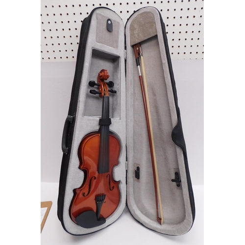 42 - Violin - bow & case