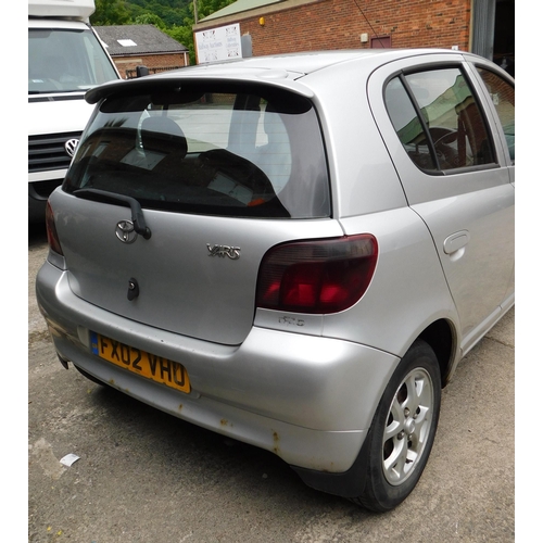 570 - Toyota Yaris 1.4 diesel 2002 - MOT 12th November 2024, £35 a year road tax, owned it since 2018, sta... 