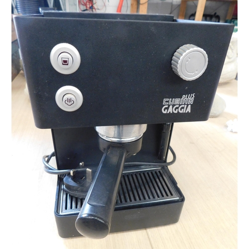 639A - Gaggia coffee maker W/O - Cubika plus model