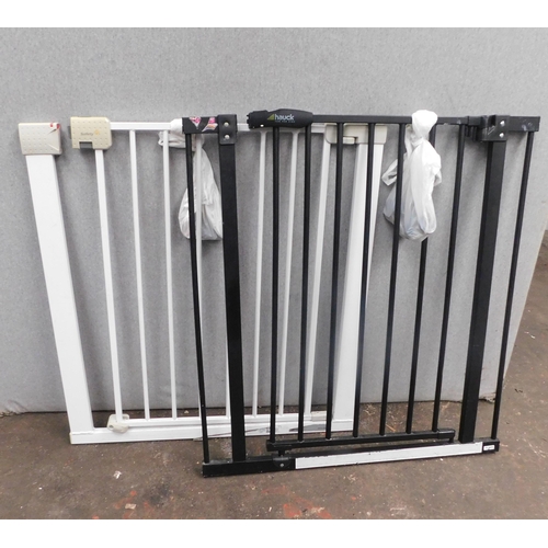 642 - Two child safety gates with accessories
