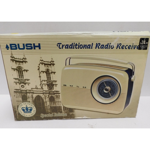66 - Bush radio - packaged as new