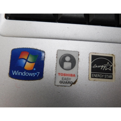 731 - Toshiba Satellite Pro laptop - no charger, unchecked - model no. L450D-12X