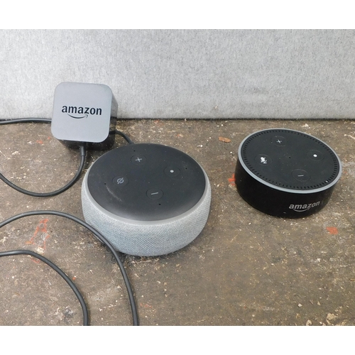 767 - Amazon Echo and Echo Dot - both in w/o