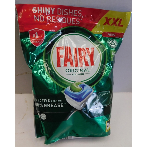 772 - Sealed bag XXL Fairy Original dishwasher tablets - 60 capsules