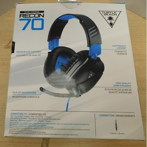 784 - Turtle beach Ear Force Recon 70 Gaming headset - wired