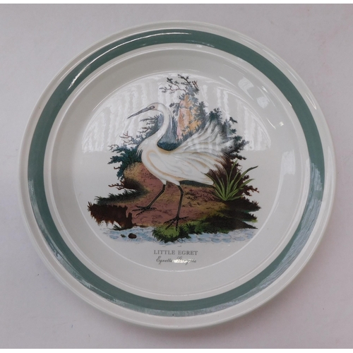 414 - Portmeirion - Birds of Britain/Little Egret platter